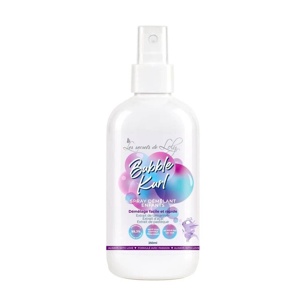 Bubble Kurl Spray démêlant enfants - 250ml - Afrotix