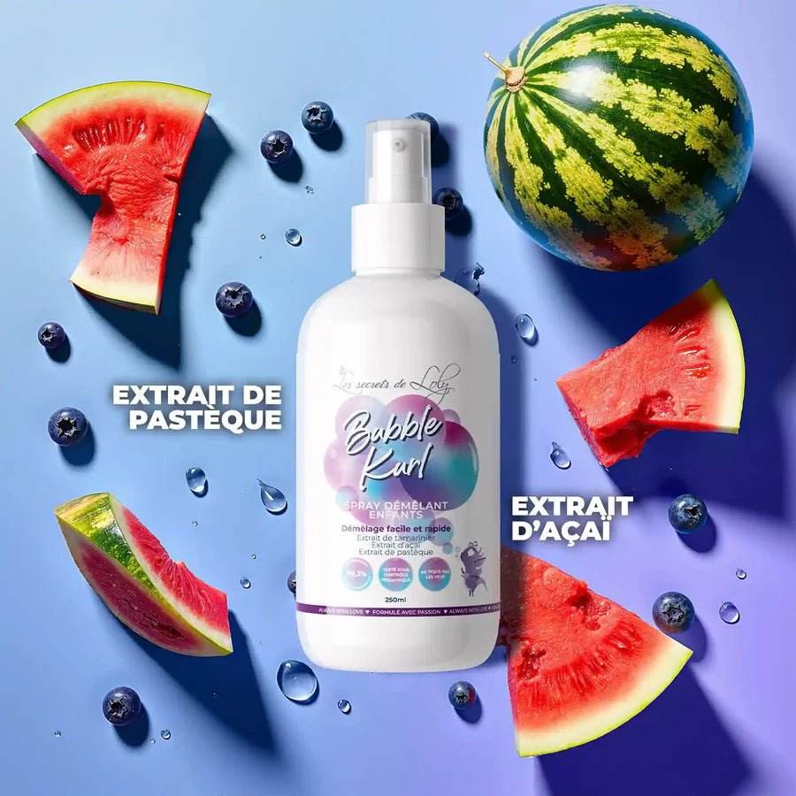 Bubble Kurl Spray démêlant enfants - 250ml - Afrotix