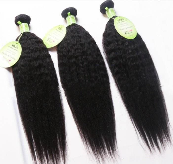 Cheveux brésiliens crépus Yaki droit - Afrotix