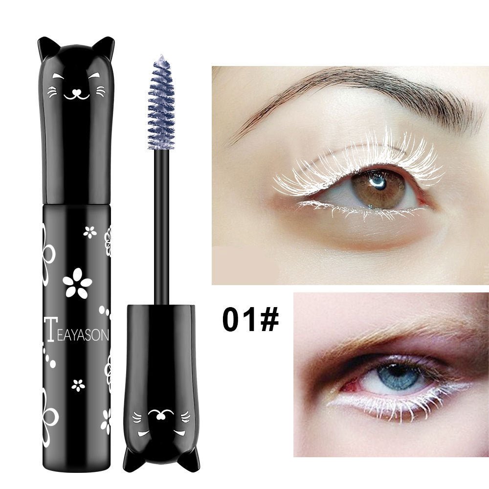 Couleur Mascara Bleu Violet Blanc Violet - Afrotix