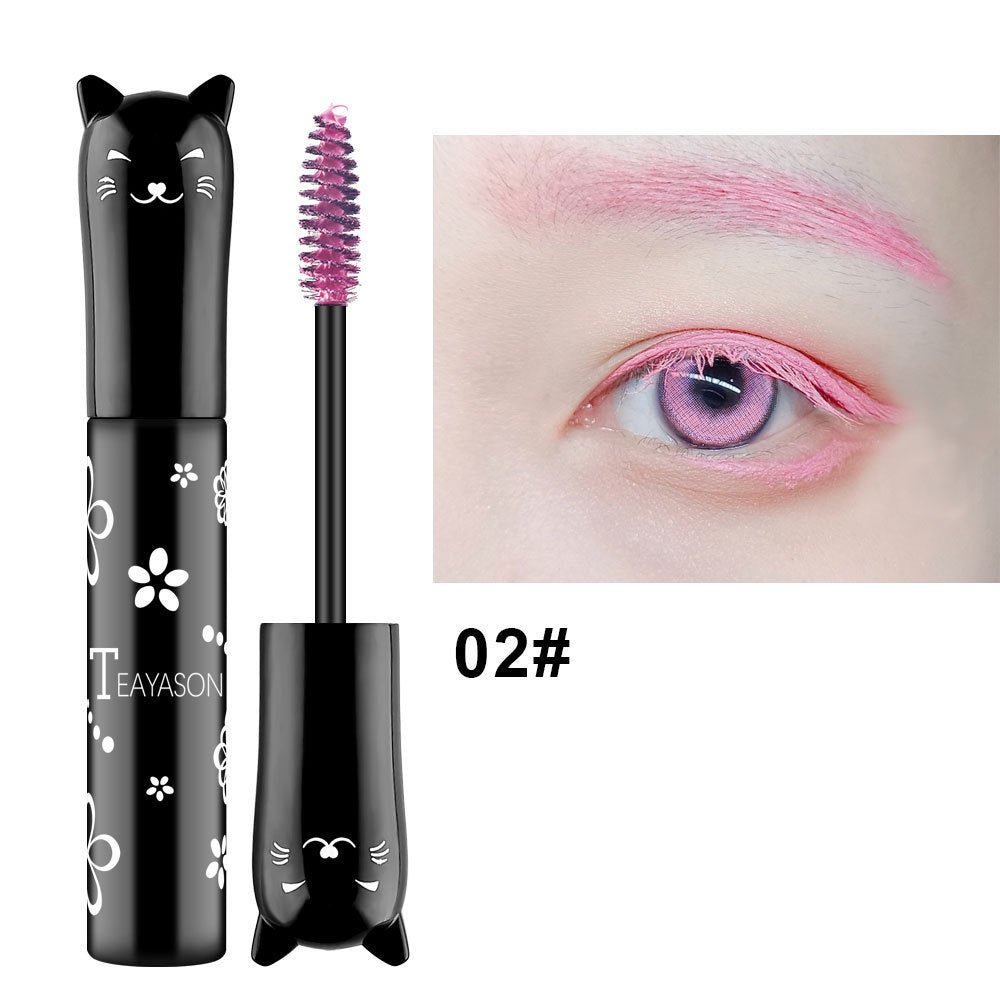 Couleur Mascara Bleu Violet Blanc Violet - Afrotix