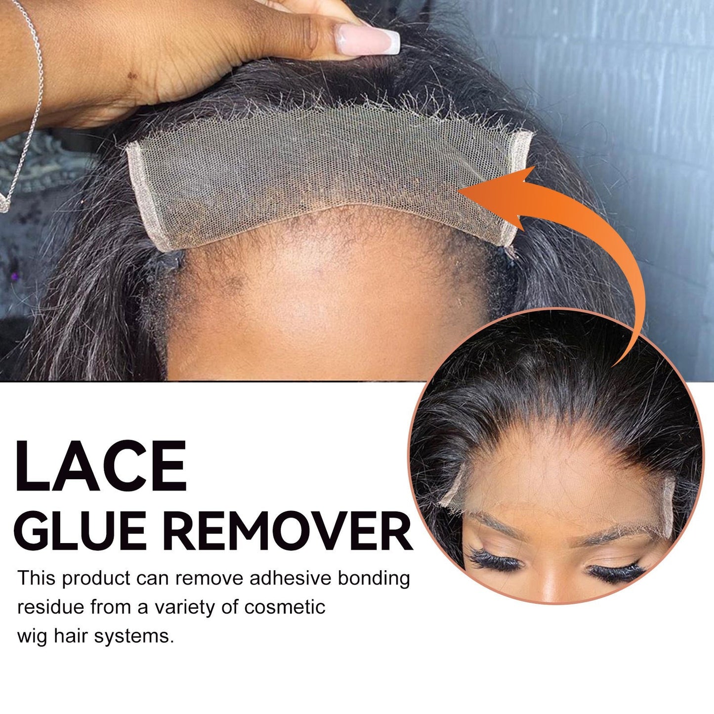 Wig Glue Remover Quick Unloading Hair Piece Glue Afrotix