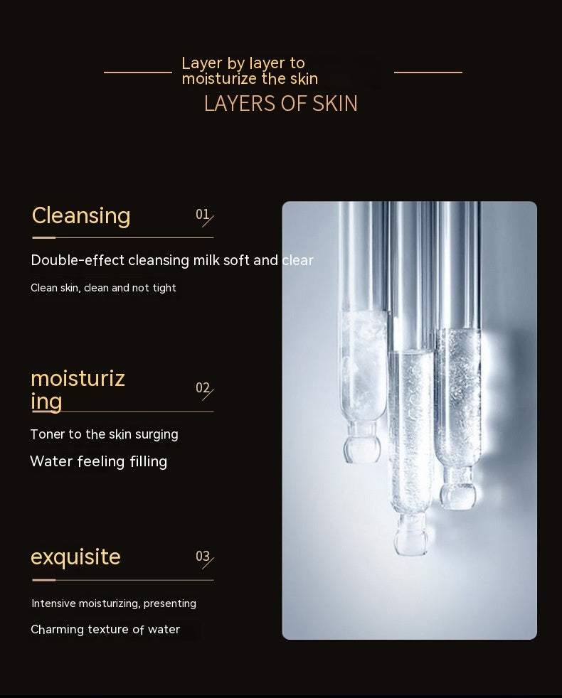 Skin Care 5-piece Set Day And Night Cream Brightening Skin Color Repair Fading Wrinkle Moisturizing Kit eprolo