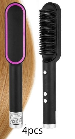 New 2 In 1 Lisseur à cheveux professionnel – Chauffe rapide & anti-brûlure