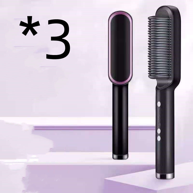 New 2 In 1 Lisseur à cheveux professionnel – Chauffe rapide & anti-brûlure