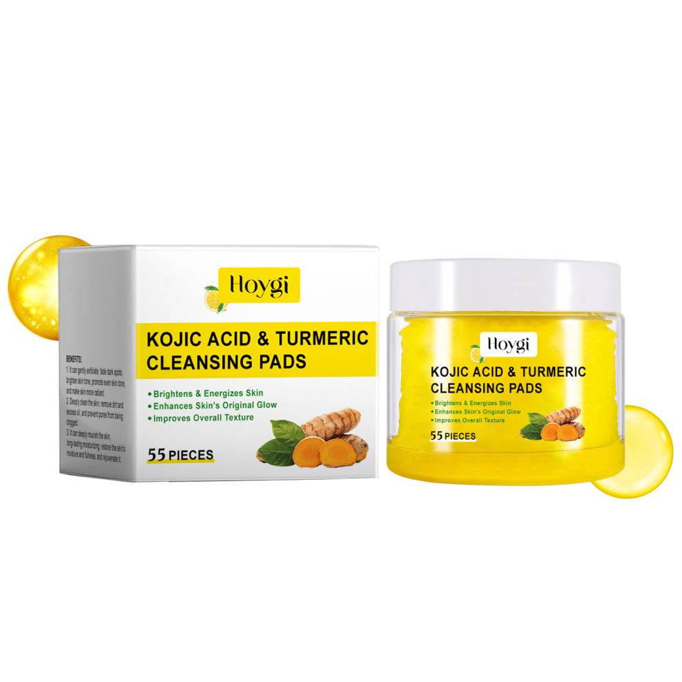 Turmeric Cleansing And Exfoliating Pad Brightens Gently - Afrotix