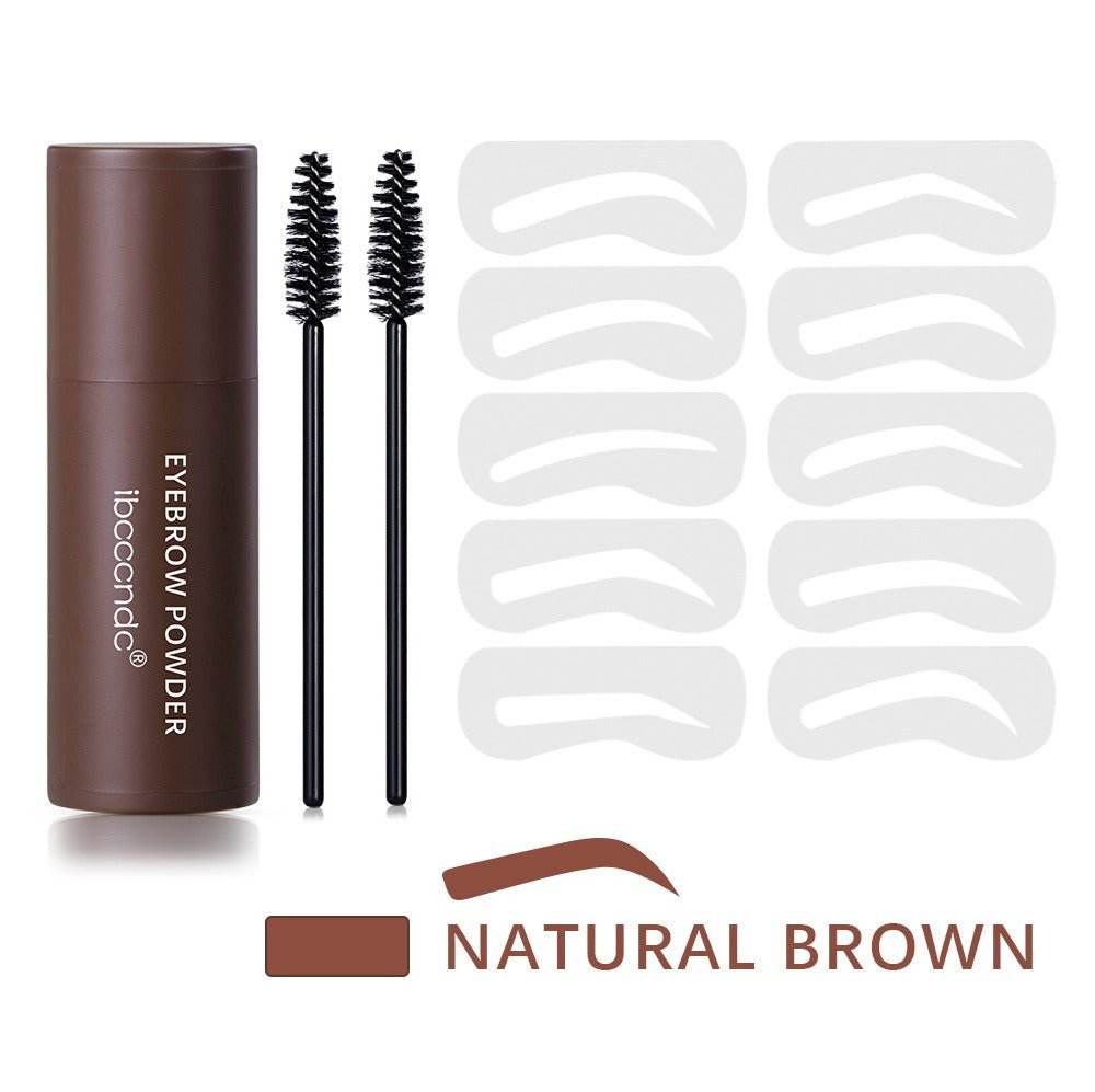 Ensemble de Poudre à Sourcils Seal Lazy Thrush – Sourcils Parfaits en un Geste ! - Afrotix