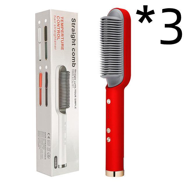 New 2 In 1 Lisseur à cheveux professionnel – Chauffe rapide & anti-brûlure