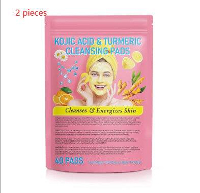 Tampon nettoyant au curcuma comprimé - Curcuma & Acide Kojique - Afrotix