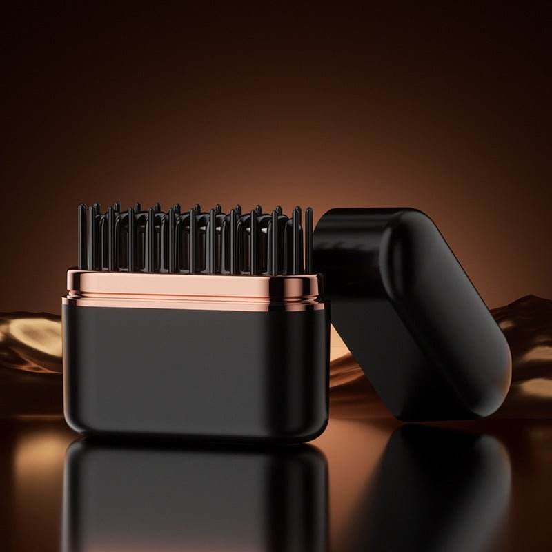 Fer à lisser sans fil peigne Wireless cheveux portable boucle droite double lisseur .. - Afrotix