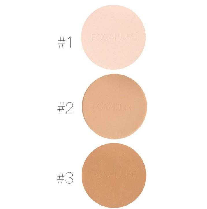 Focallure Fabulous Poudre de Maquillage Visage Pressé 2 Natural Brige - Afrotix