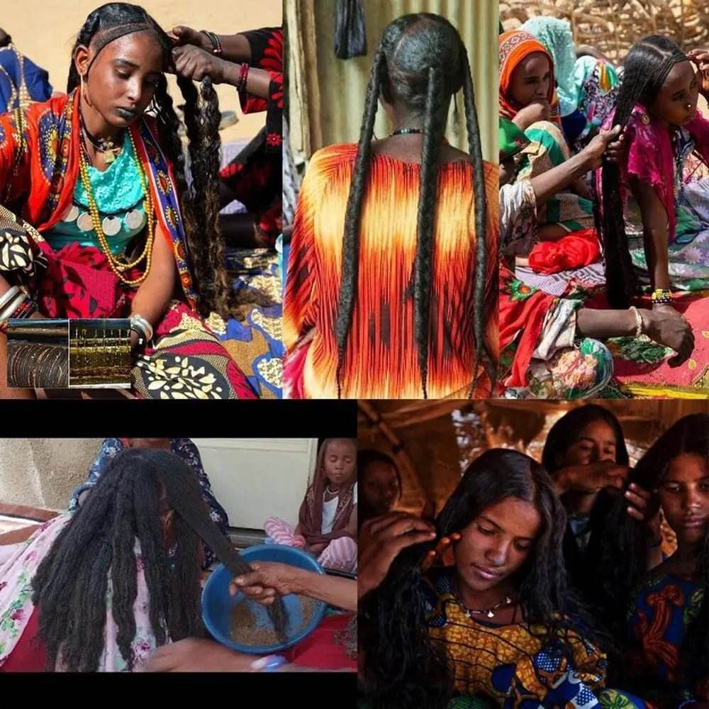 Huile Chad Layden d'Afrique pour renforcer le cuir chevelu et les racines des cheveux - Afrotix