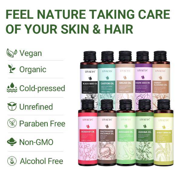 Huile de noix de coco naturelle pressée à froid – - Afrotix
