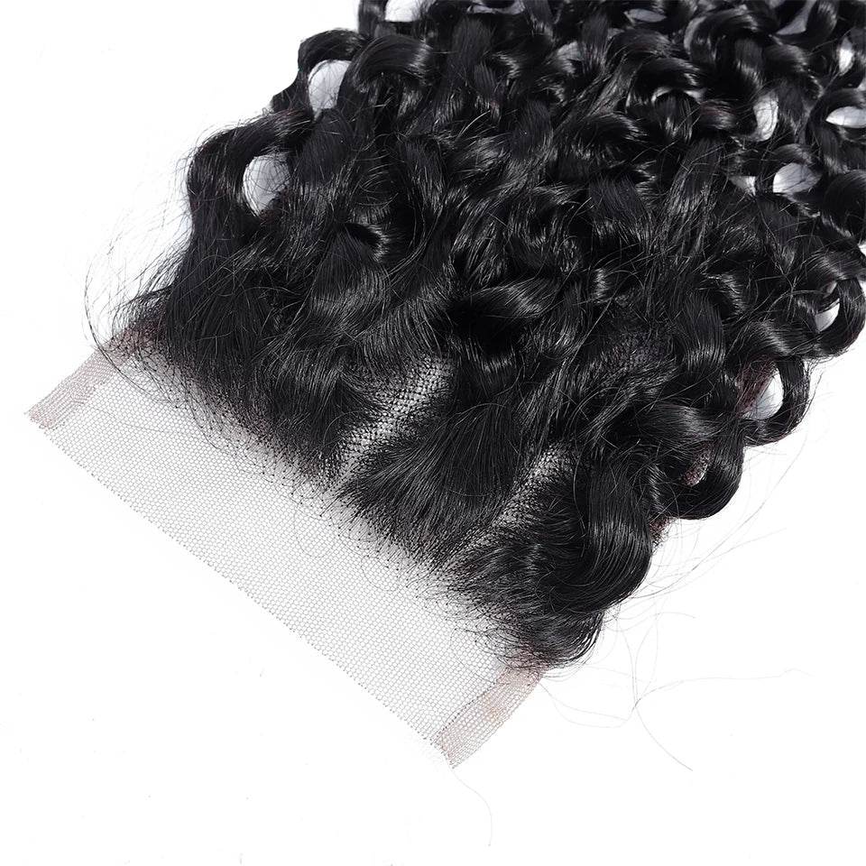 Kinky Curly Wave 13x4 Dentelle Frontal HD Transparent Suisse Brésilien 100% Remy - Afrotix