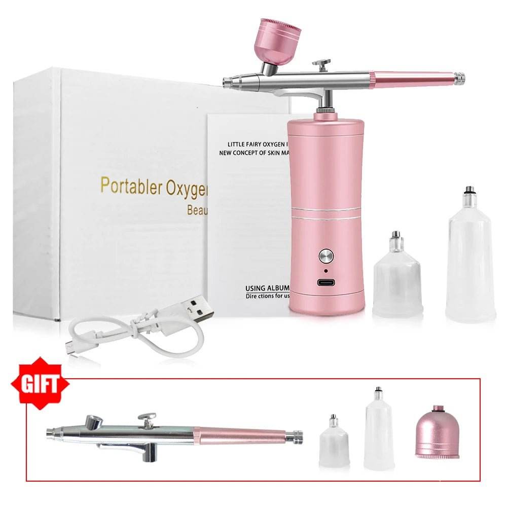 Kit Aérographe Électrique Sans Fil – Mini Pistolet de Pulvérisation - Afrotix