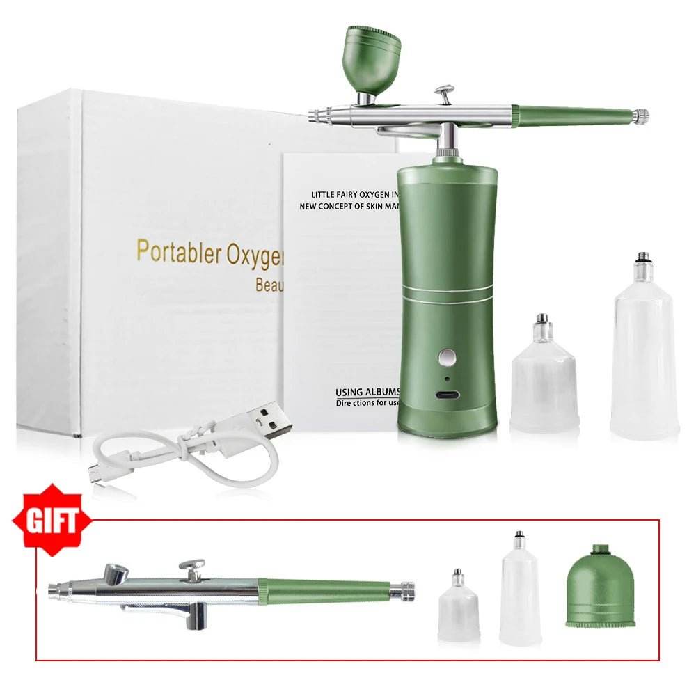 Kit Aérographe Électrique Sans Fil – Mini Pistolet de Pulvérisation - Afrotix