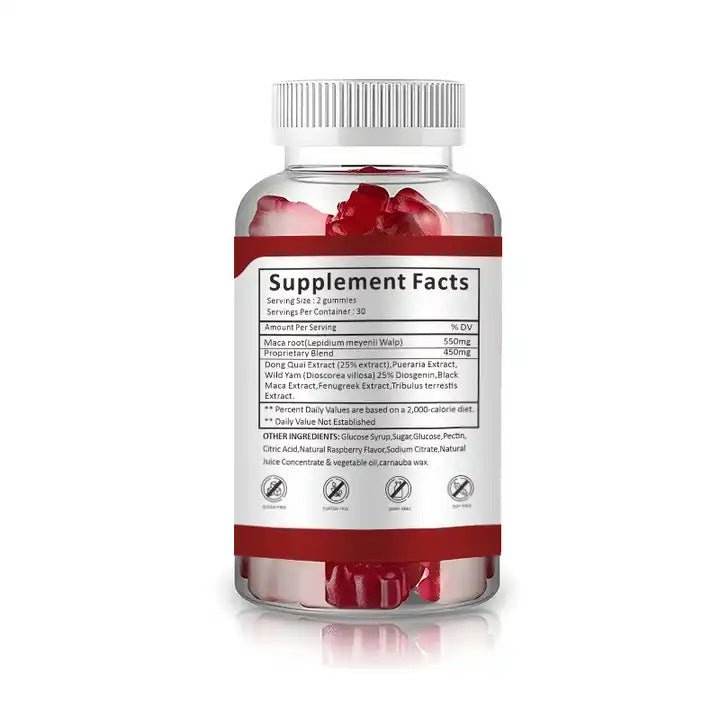 Maca Plus Made Specialty Pour Les Hanches Des Fesses BBL Gummies - Afrotix