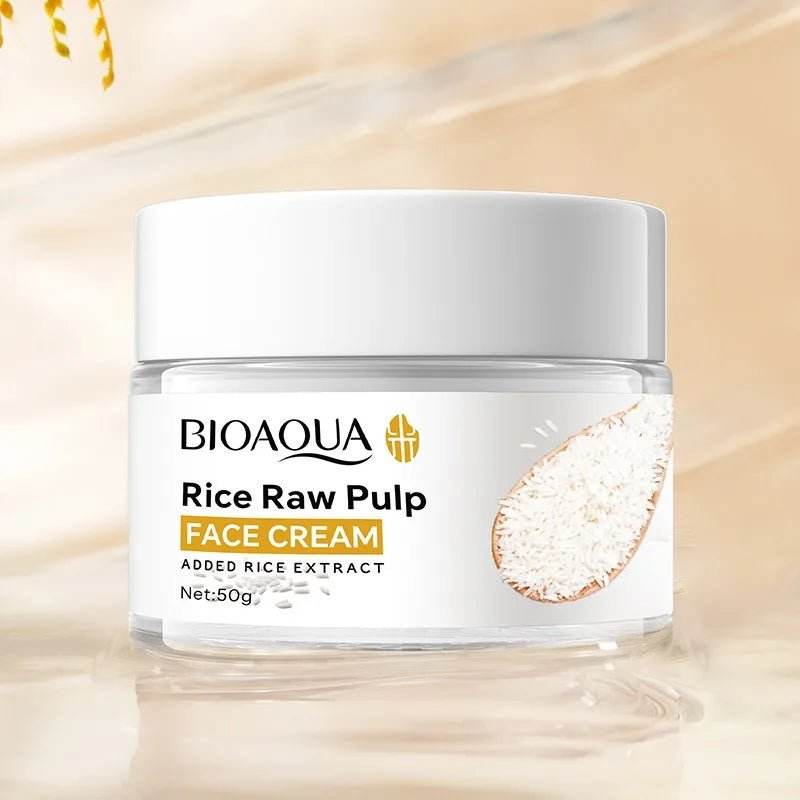 Purées de riz réduit les rides, adoucit la peau, améliore la texture de la peau, hydrate et nourrit - Afrotix