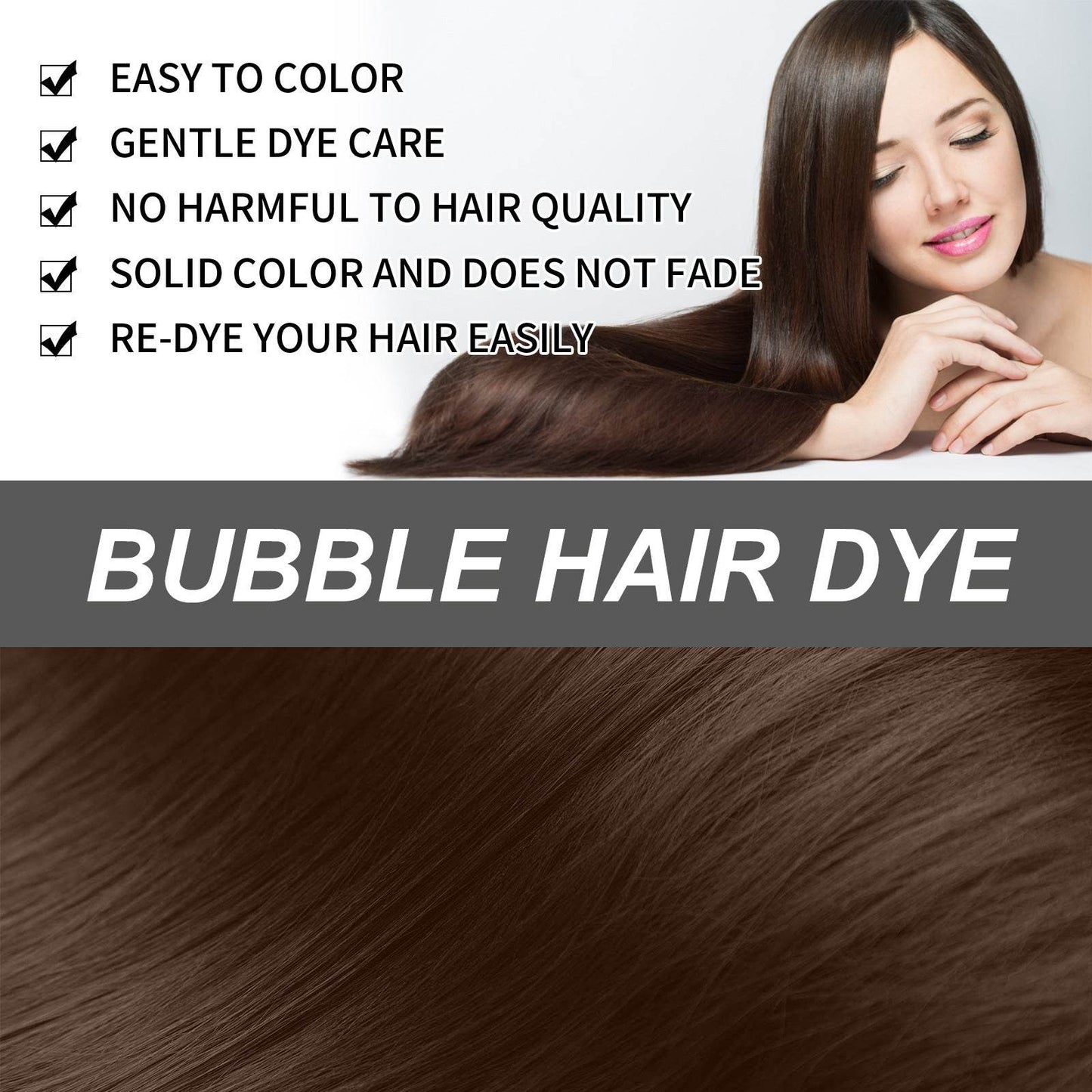 Shampooing Colorant à Bulles pour Cheveux Colorés- - Afrotix