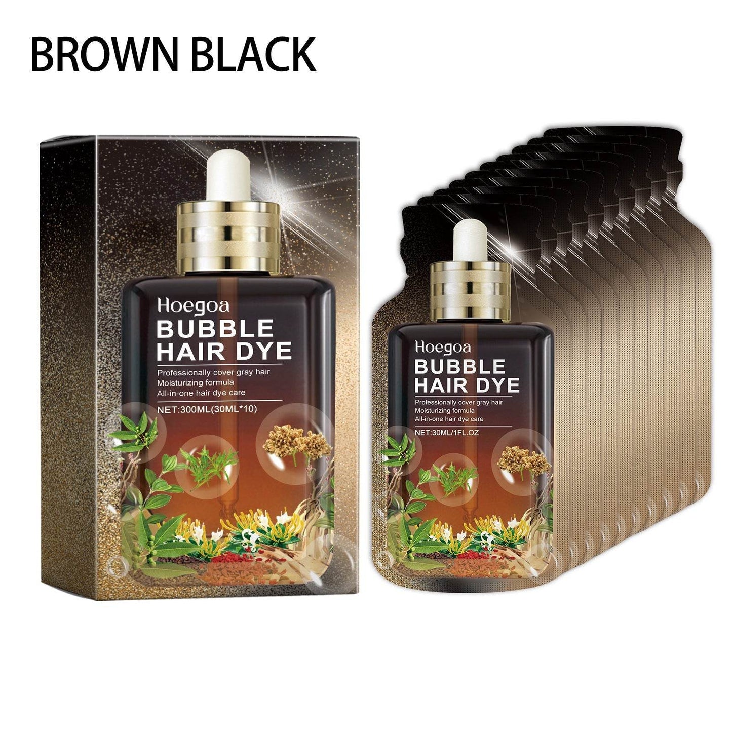 Shampooing Colorant à Bulles pour Cheveux Colorés- - Afrotix