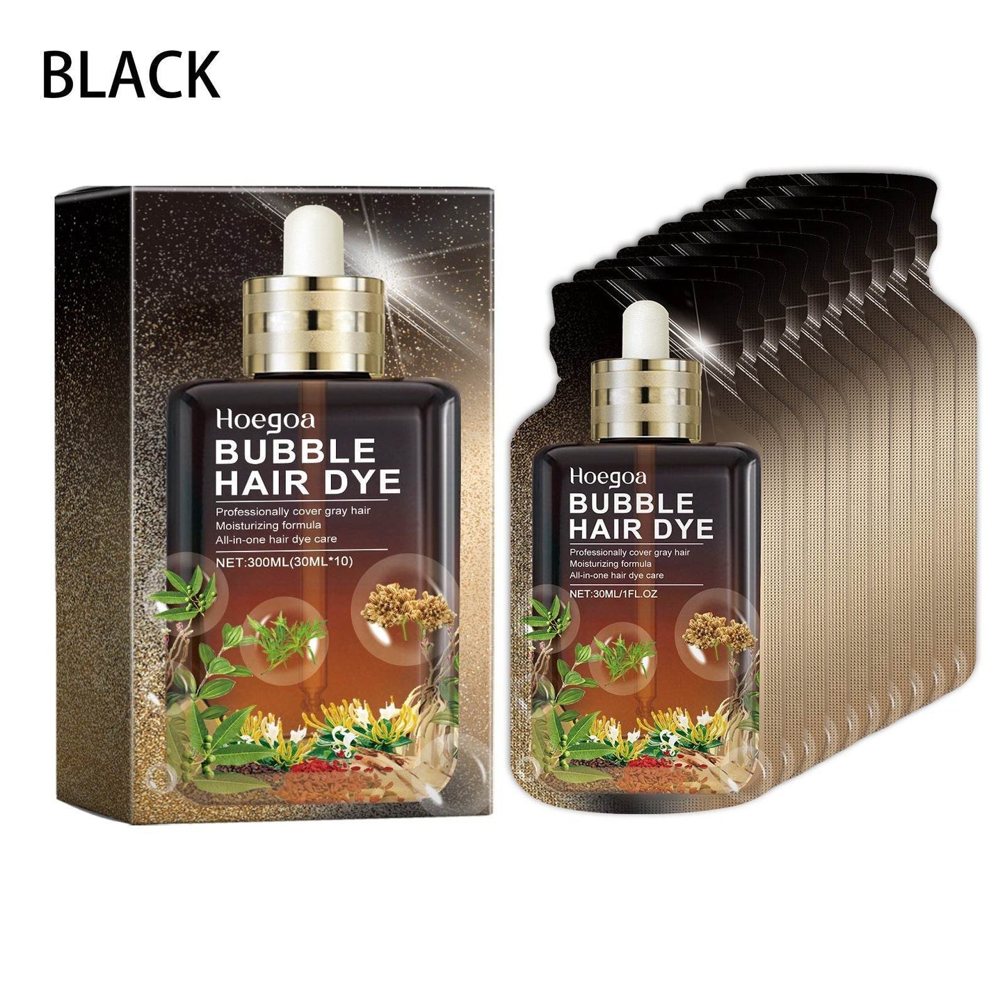 Shampooing Colorant à Bulles pour Cheveux Colorés- - Afrotix