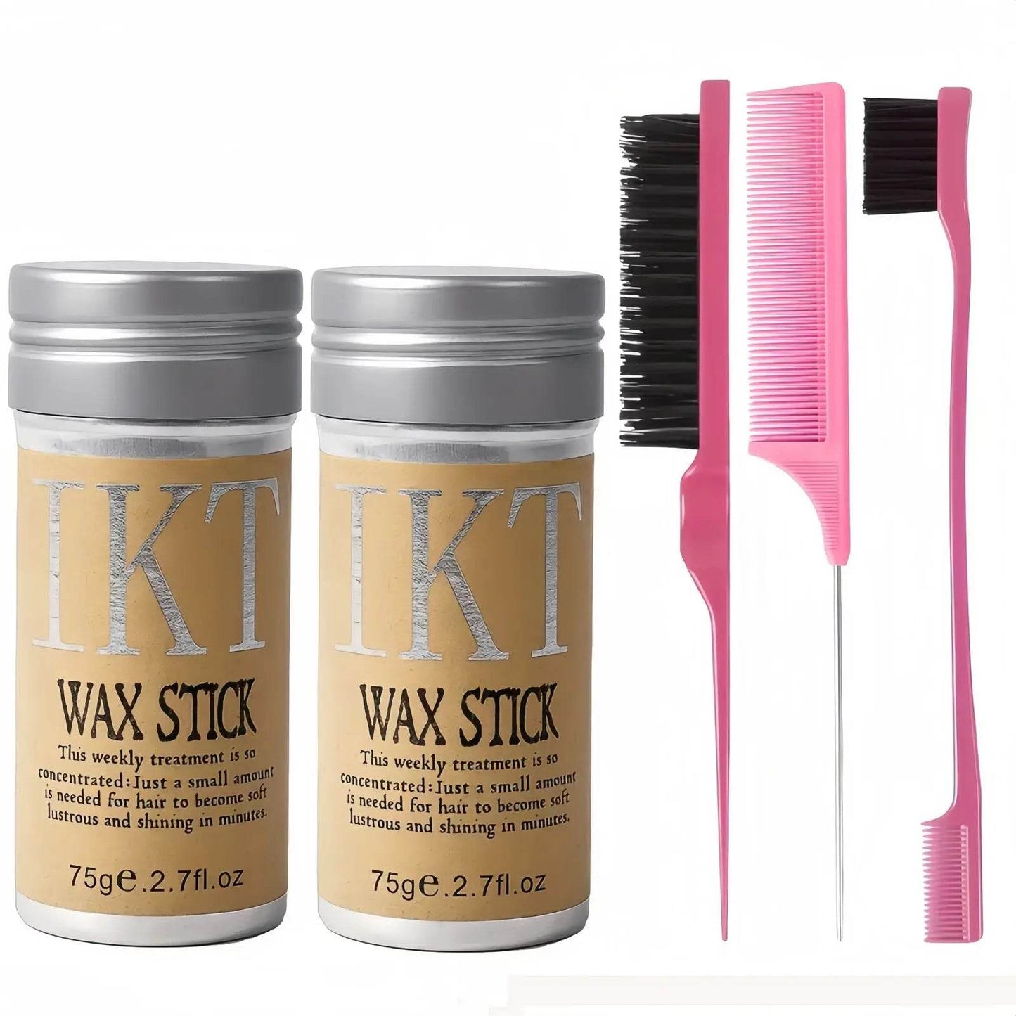 Slick Back Hair Wax Stick pour cheveux rebelles, coiffure de perruque et accessoires - Afrotix