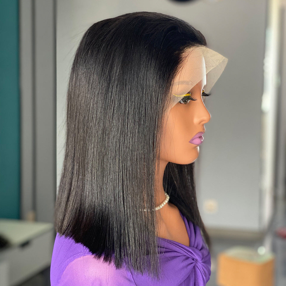 200 Density Bob Human Hair Wigs Afrotix