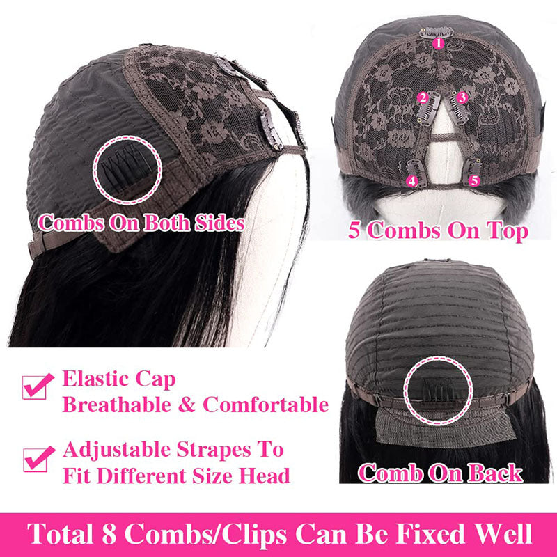 Full Mechanism Human Hair Wig Headgear eprolo