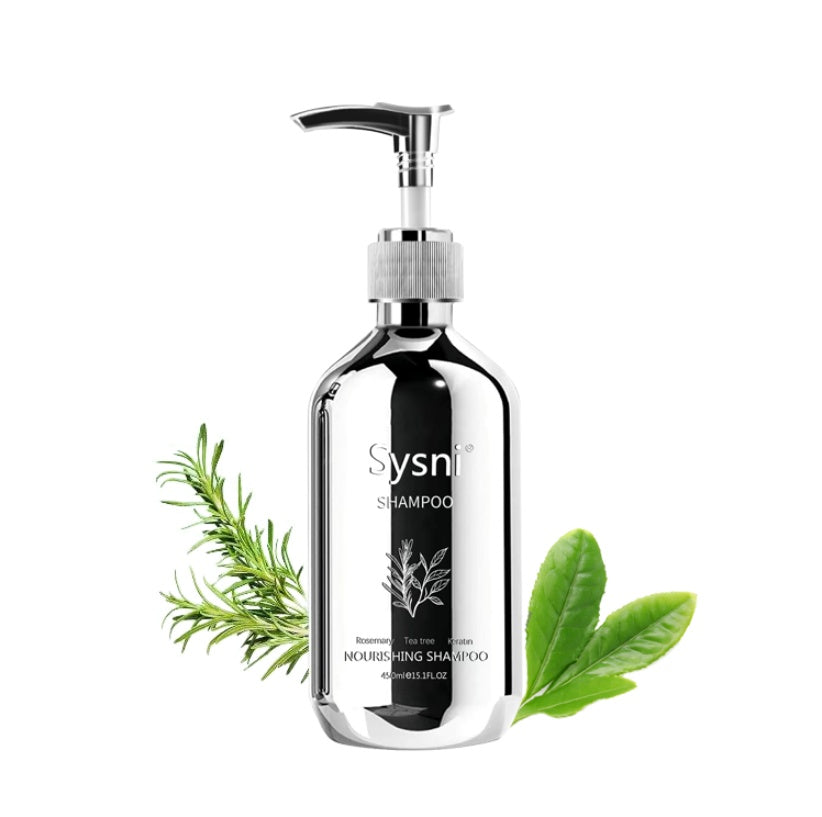 Sysni Organic Rosemary Shampoo And Tea Tree Special Shampoo, Keratin NourIshing Shampoo ,Promote Hair Growth, Strengthening Shampoo, Prevent Hair Loss Cleansing Shampoo,Deep Cleans, Refreshes Scalp, F eprolo