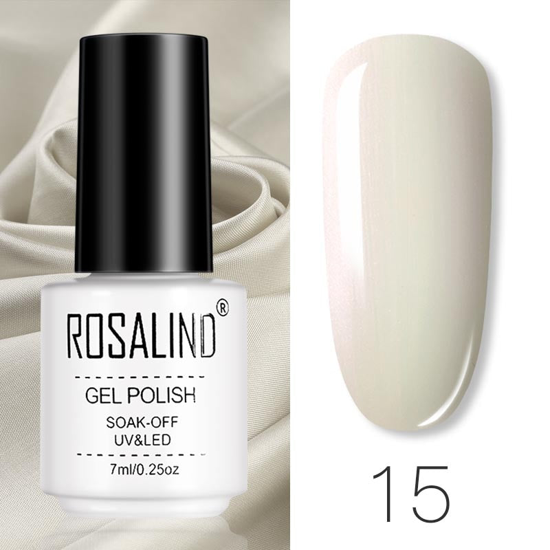 ROSALIND Gel Polish Set Manicure for Nails Semi Permanent Vernis top coat UV LED Gel Varnish Soak Off Nail Art Gel Nail Polish eprolo