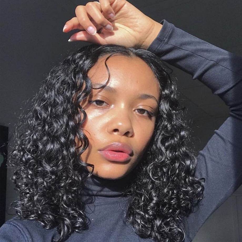 Perruque Femme Européenne et Américaine - Cheveux Courts Bouclés Africains - en Fibre Chimique - Afrotix