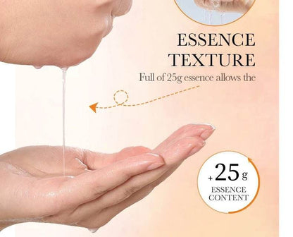 10pcs Vitamine C Masque Visage Soin du visage Hydratant - Afrotix
