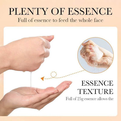 10pcs Vitamine C Masque Visage Soin du visage Hydratant - Afrotix