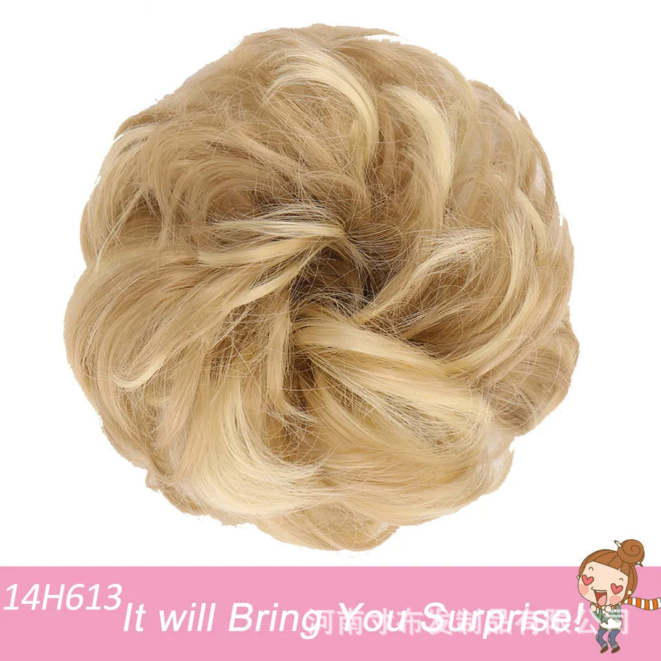 Anneaux de cheveux, fibres chimiques, bourgeons de cheveux
