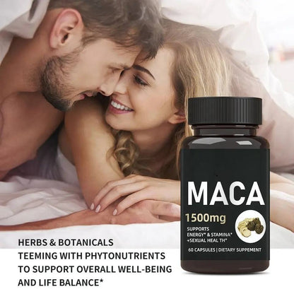 Maca Capsules  root herbal supplement maca extract energy stamina maca root extract capsules eprolo