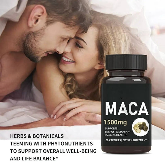 Maca Capsules  root herbal supplement maca extract energy stamina maca root extract capsules eprolo