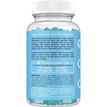 Hair gummies with biotin growth - Afrotix
