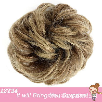 Anneaux de cheveux, fibres chimiques, bourgeons de cheveux