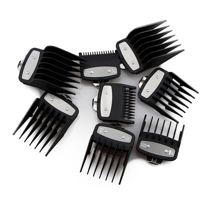 Transfrontalière alimentation spéciale tondeuse à cheveux limite peigne Fader carte ensemble tête d&#039;huile universel dégradé gravure étrier - Afrotix #