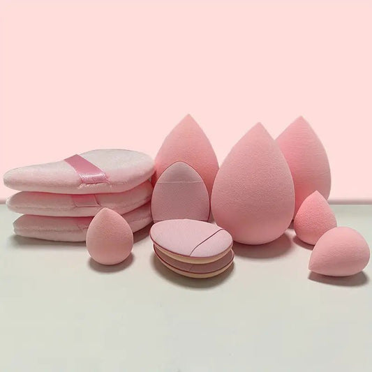 12Pcs Éponges de Maquillage Beauty Blender – - Afrotix