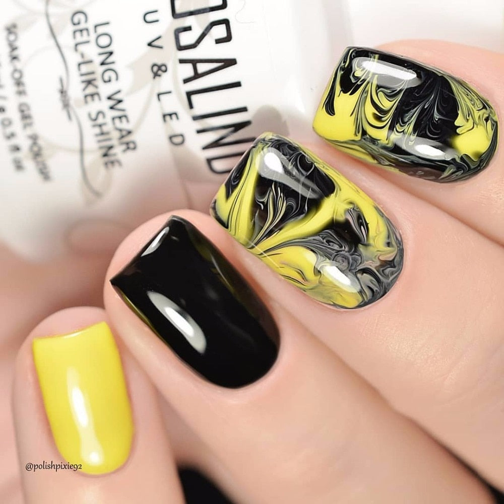ROSALIND Gel Polish Set Manicure for Nails Semi Permanent Vernis top coat UV LED Gel Varnish Soak Off Nail Art Gel Nail Polish eprolo