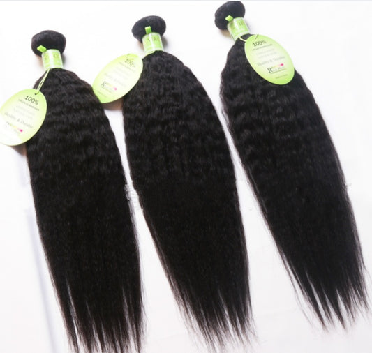 Cabello lacio brasileño rizado yaki