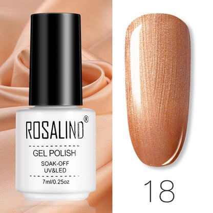 ROSALIND Gel Polish Set Manicure for Nails Semi Permanent Vernis top coat UV LED Gel Varnish Soak Off Nail Art Gel Nail Polish eprolo
