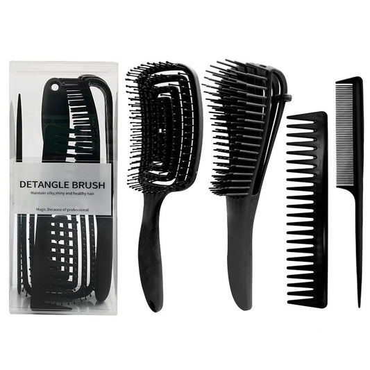 Eight-claw Comb Multifunctional Comb Set Hollow Hairdressing Styling eprolo