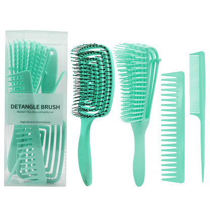 Eight-claw Comb Multifunctional Comb Set Hollow Hairdressing Styling eprolo