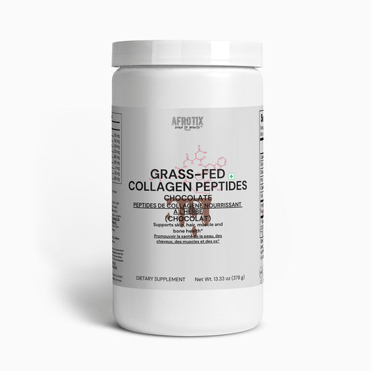 Grass-Fed Collagen Peptides Powder (Chocolate) - Afrotix