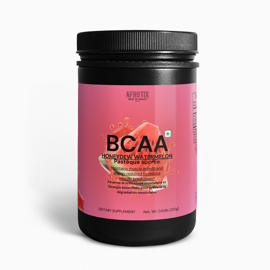 Poudre post-entraînement BCAA (miellat/pastèque) - Afrotix