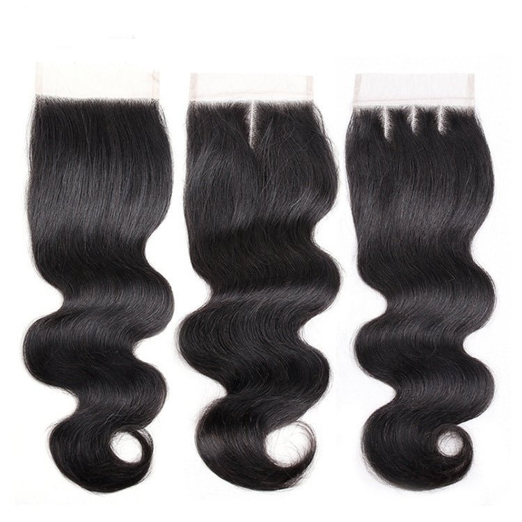 Paquetes de cabello humano brasileño con cierre