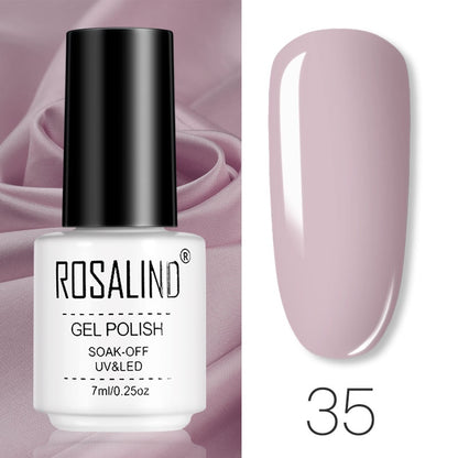 ROSALIND Gel Polish Set Manicure for Nails Semi Permanent Vernis top coat UV LED Gel Varnish Soak Off Nail Art Gel Nail Polish eprolo
