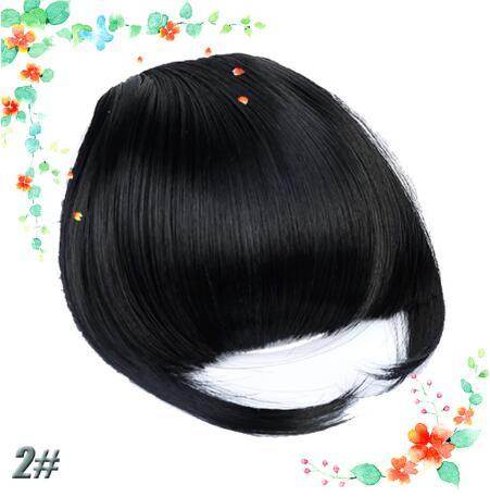 Extensions de cheveux à clipser avec frange 3D - Afrotix